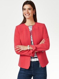 Reise-Blazer First Class Koralle Detail 1