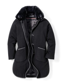 Schurwollcape Webpelz Schurwollcape Webpelz