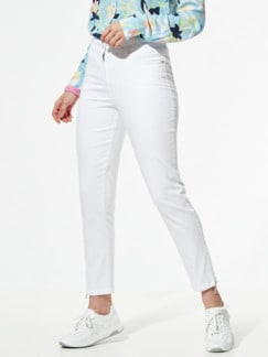 7/8-Jeans Bestform Weiß Detail 1