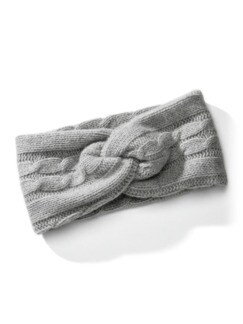 Cashmere-Strick-Strirnband Cashmere-Strick-Strirnband