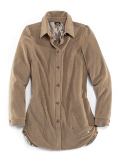Kuschelfleece-Blusenjacke Kuschelfleece-Blusenjacke