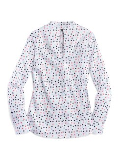 Extraglatt-Bluse Kelchkragen Extraglatt-Bluse Kelchkragen
