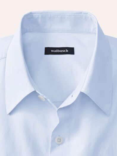 Oversized Hemd Hellblau