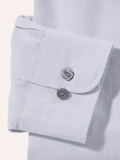 Hemd mit Kent-Kragen Button Down Grau