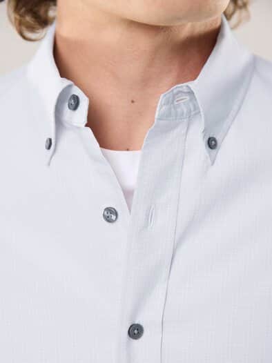 Hemd mit Kent-Kragen Button Down Grau
