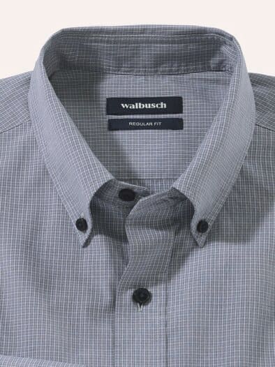 Hemd mit Kent-Kragen Button Down Marine