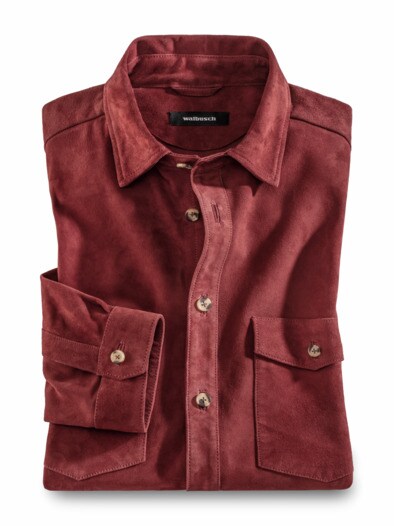 Ziegenvelours-Hemdjacke Ziegenvelours-Hemdjacke