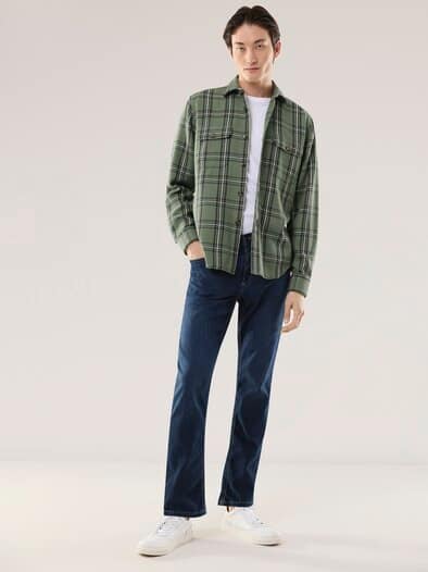 Karo Overshirt Karo Schilf