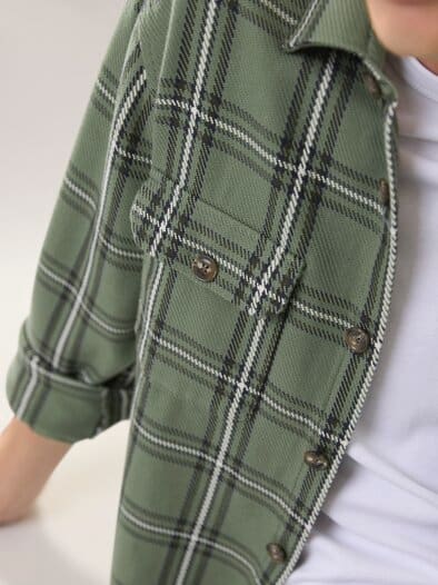 Karo Overshirt Karo Schilf