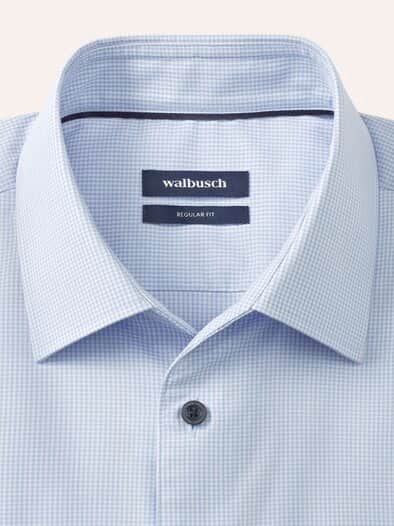 Extraglatt Hemd Minikaro Bleu