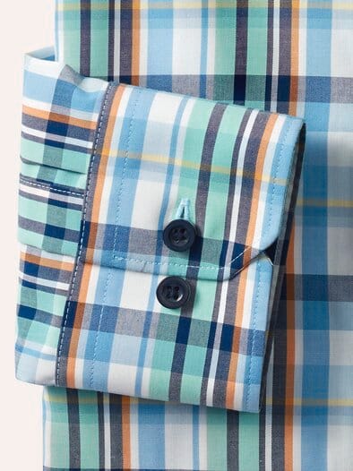 Extraglatt Hemd Karo Multi