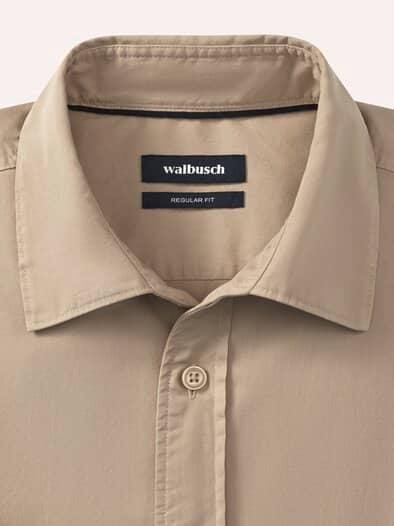 Überfärber-Hemd Sand