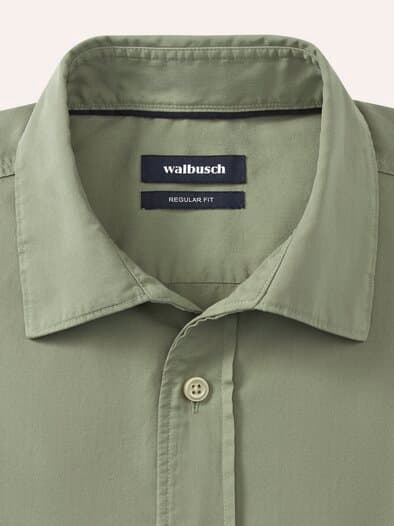 Überfärber-Hemd Schilf