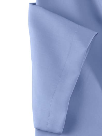 Extraglatt-Hemd Kent-Kragen Azur