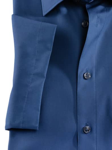 Extraglatt-Hemd Kent-Kragen Navy