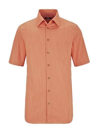 Extraglatt-Hemd Tropical Terracotta