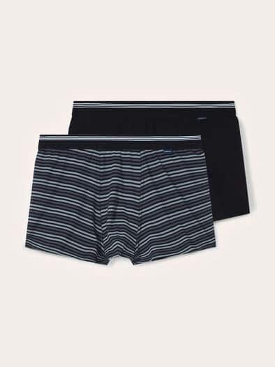 Pants Dessin Duo 2er-Pack Schwarz/Streifen