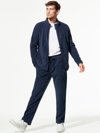 Relax- Fleecejacke Marine