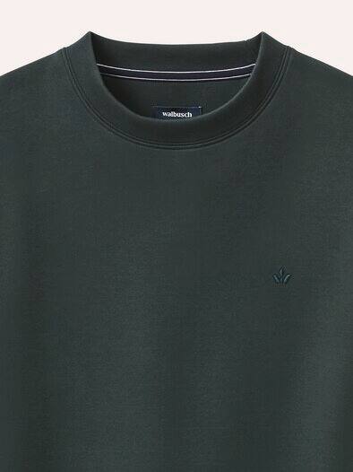 Sweatshirt mit Rundhals Grün