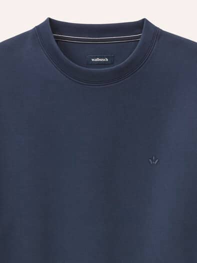 Sweatshirt mit Rundhals Marine