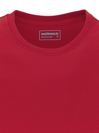 T-Shirt Rundhalsausschnitt Rot