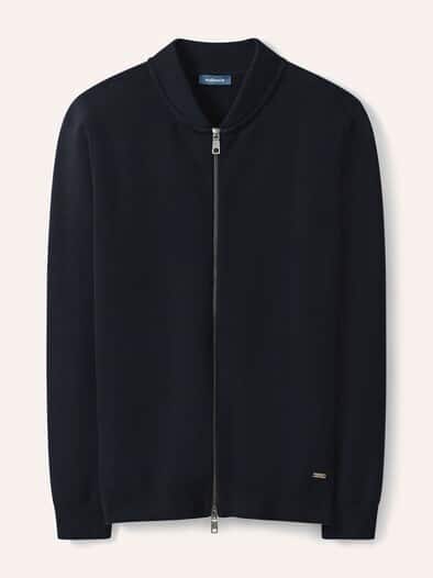 Milano Zip-Jacke Navy