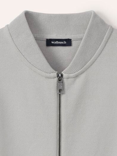 Milano Zip-Jacke Stein