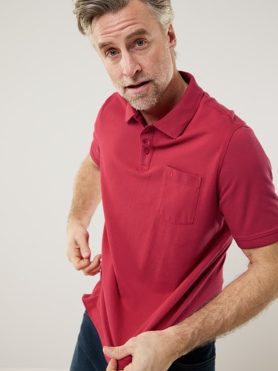 Pique-Polo Pima Cotton Rot