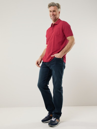Pique-Polo Pima Cotton Rot