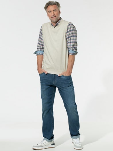 Pullunder Soft-Cotton Natur