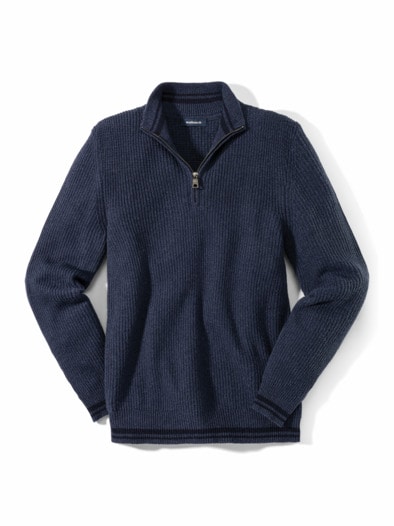 Wohlfühl-Troyer Jeansblau