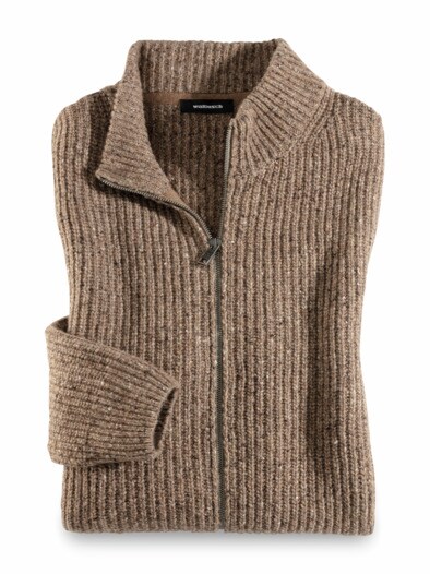 Tweed Zip-Cardigan Tweed Zip-Cardigan