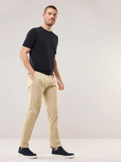 Feinstrick Shirt Marine