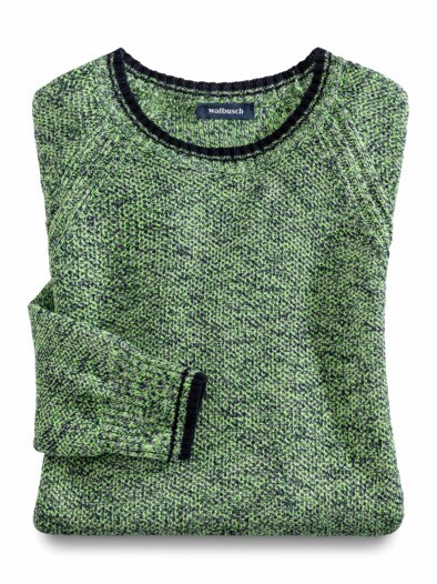 Mouline-Pullover Wabenstruktur Mouline-Pullover Wabenstruktur
