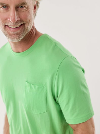 Extraglatt T-Shirt Minze
