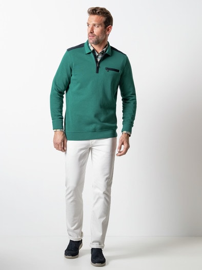 Extraglatt-Polo-Pullover 2.0 für Herren