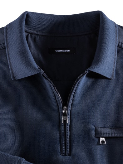 Extraglatt-Polo-Pullover 2.0 Marine