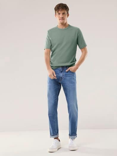 Das zu schade für drunter-Shirt Lindgrün