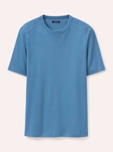 Das zu schade für drunter-Shirt Rauchblau