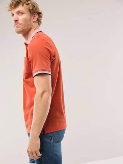 Pique-Polo Hitzefrei Uni Orange