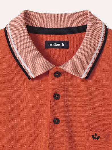 Pique-Polo Hitzefrei Uni Orange