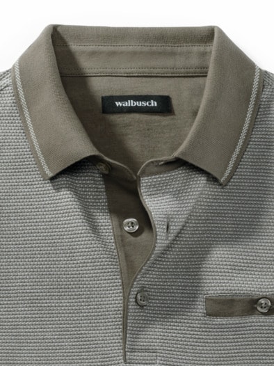 Extraglatt-Polo Bestklima Khaki