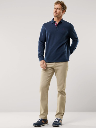 Premium Polo Supersoft Marine