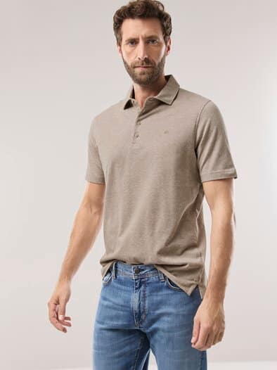 Cottolino Hemdenpolo Safari Beige