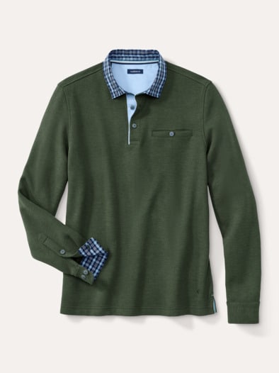 Hemdpullover 2.0 Oliv