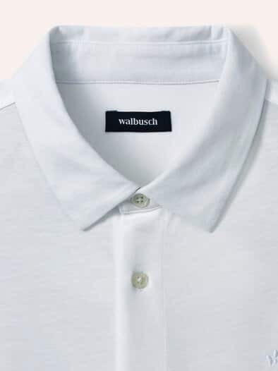 Shirtpolo Weiß