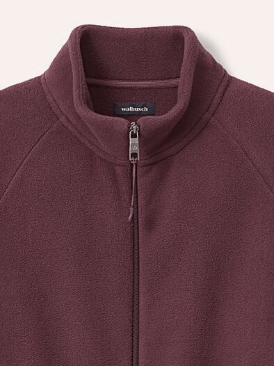 Zippjacke aus Polarfleece Barolo
