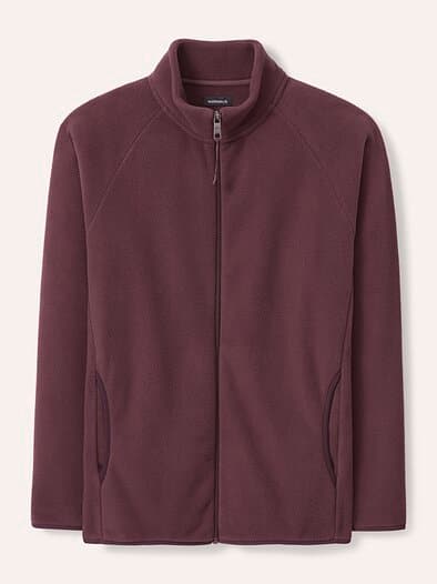Zippjacke aus Polarfleece Barolo