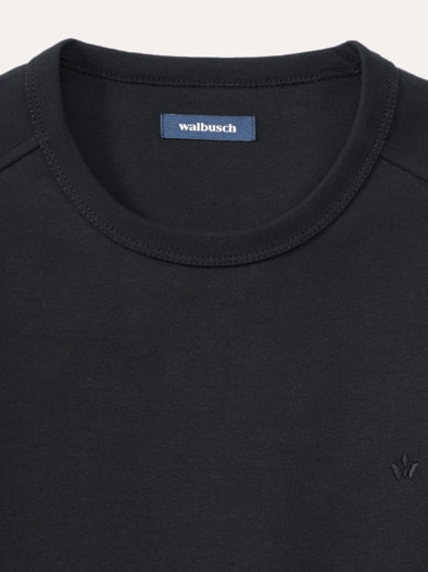 Langarm Zu schade für Drunter-Shirt Schwarz