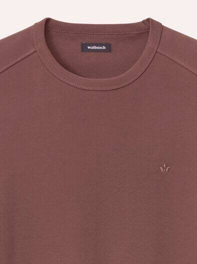 Langarm Zu schade für Drunter-Shirt Braun